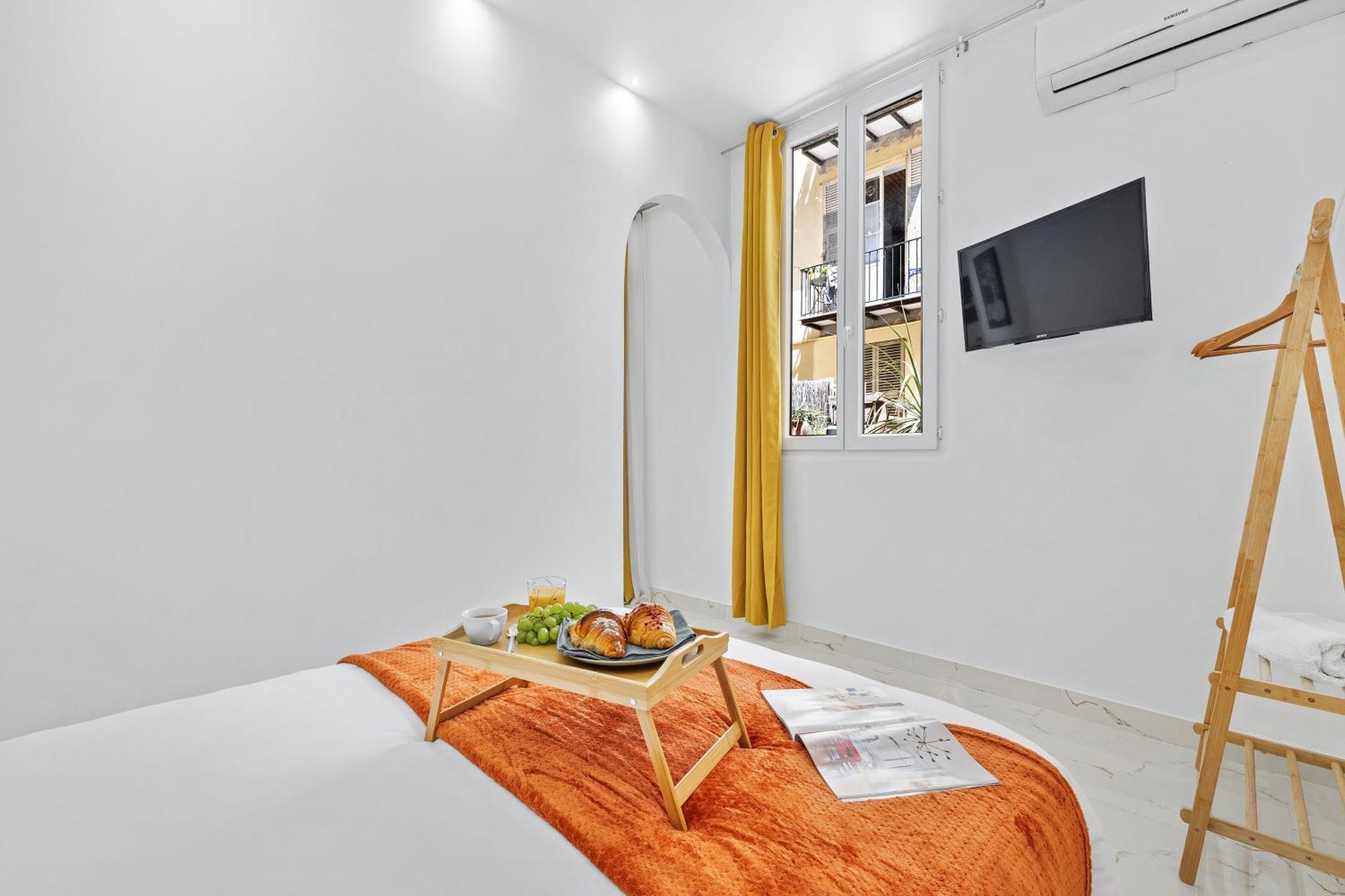 2 Rooms - Hyper Centre - Air-Conditioned - Terrace - Quiet - Tramway - Equipped Kitchen - Wifi Nice Exteriör bild